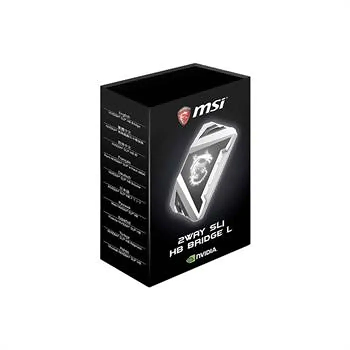 MSI 2WAY SLI HB BRIDGE L SILVER for Video Card -gallery-7