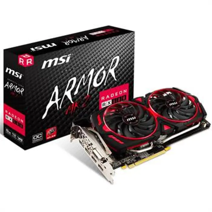 MSI Radeon RX 580 ARMOR MK2 8G OC Graphics Card -gallery-1