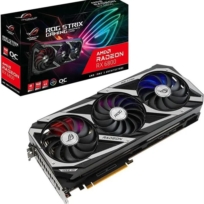 کارت گرافیک ایسوس ROG Strix Radeon RX 6800 OC Edition 16GB Gaming -gallery-4