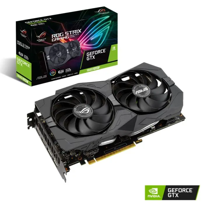 کارت گرافیک ایسوس مدل ROG STRIX GTX1660S 6G GAMING حافظه 6 گیگابایت -gallery-6