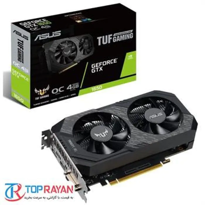کارت گرافیک ایسوس TUF GTX1650 O4GD6 P GAMING -gallery-1