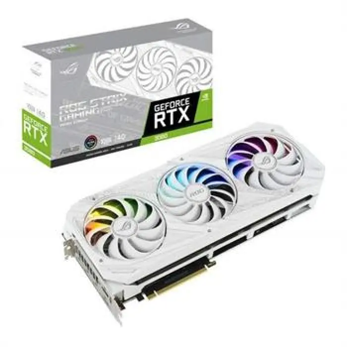کارت گرافیک ایسوس ROG STRIX RTX 3080 OC 10G WHITE Gaming HHR -gallery-1