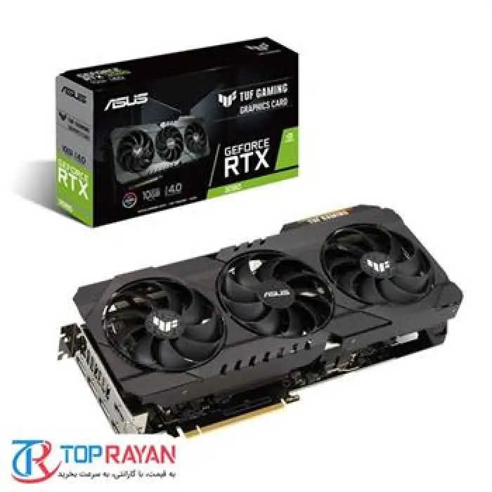 کارت گرافیک ایسوس TUF RTX 3080 10G GAMING LHR -gallery-1