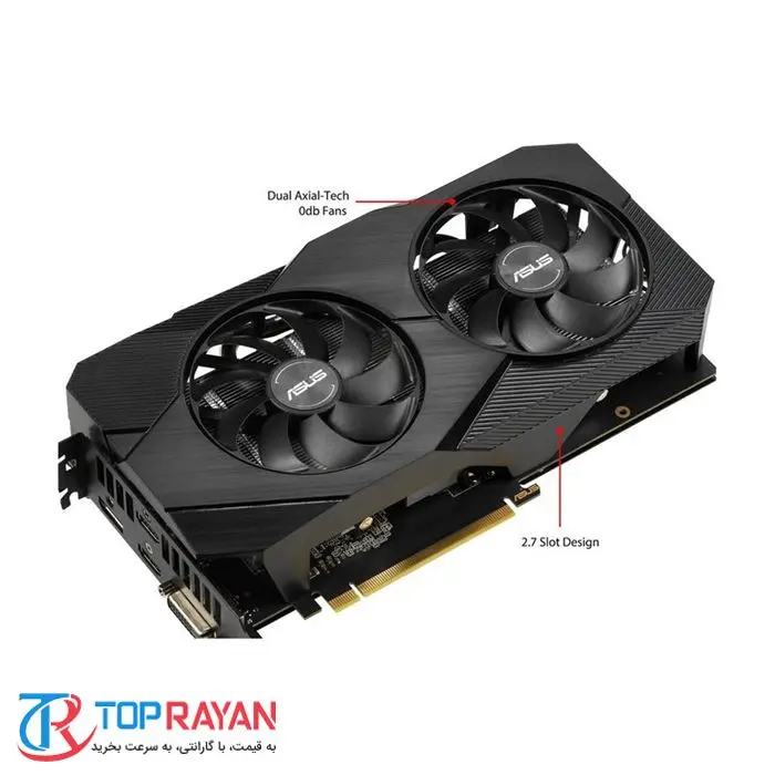 کارت گرافیک ایسوس مدل DUAL-GTX۱۶۶۰S-۶G-EVO با حافظه ۶ گیگابایت -gallery-7