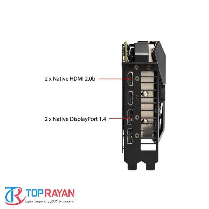 کارت گرافیک ایسوس مدل ROG-STRIX-RTX۲۰۶۰-۶G-EVO-GAMING با حافظه ۶ گیگابایت -gallery-7