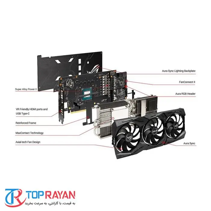 کارت گرافیک ایسوس مدل ROG-STRIX-RTX۲۰۶۰S-A۸G-EVO-GAMING با حافظه ۸ گیگابایت -gallery-11