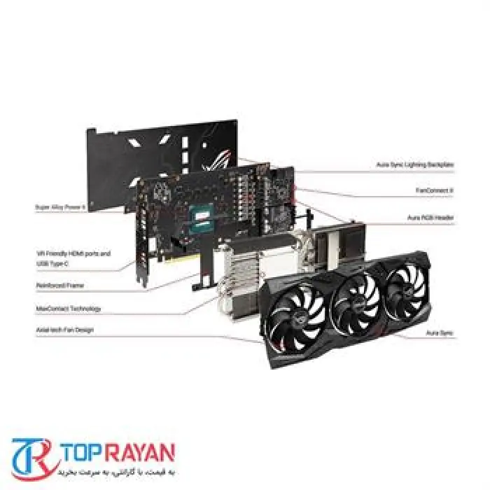 کارت گرافیک ایسوس مدل ROG-STRIX-RTX۲۰۶۰S-A۸G-EVO-GAMING با حافظه ۸ گیگابایت -gallery-5