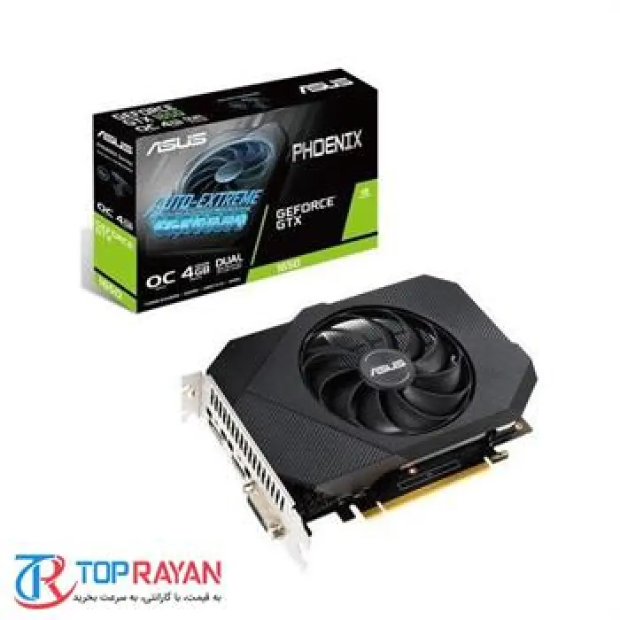 کارت گرافیک ایسوس مدل PH-GTX1650-O4GD6-P با حافظه 4 گیگابایت -gallery-1