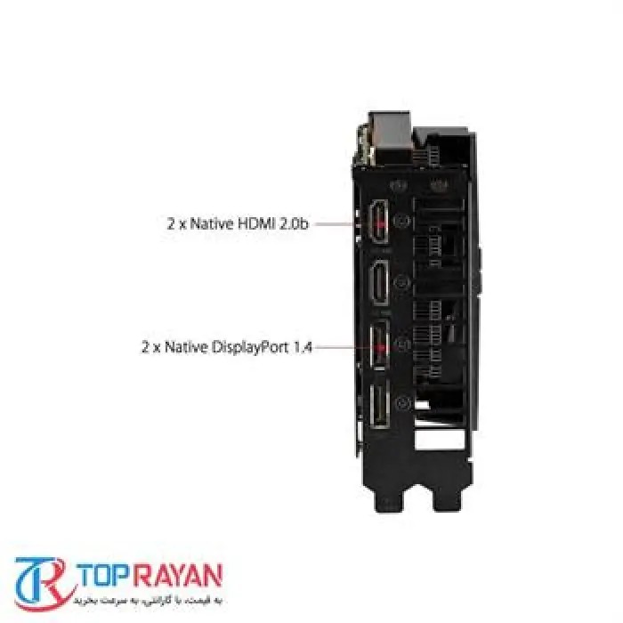 کارت گرافیک ایسوس مدل ROG-STRIX-GTX۱۶۵۰S-A۴G-GAMING با حافظه ۴ گیگابایت -gallery-2