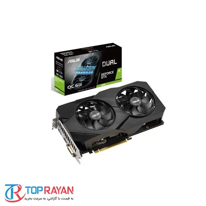 کارت گرافیک ایسوس مدل DUAL-GTX1660-O6G-EVO با حافظه 6 گیگابایت -gallery-9