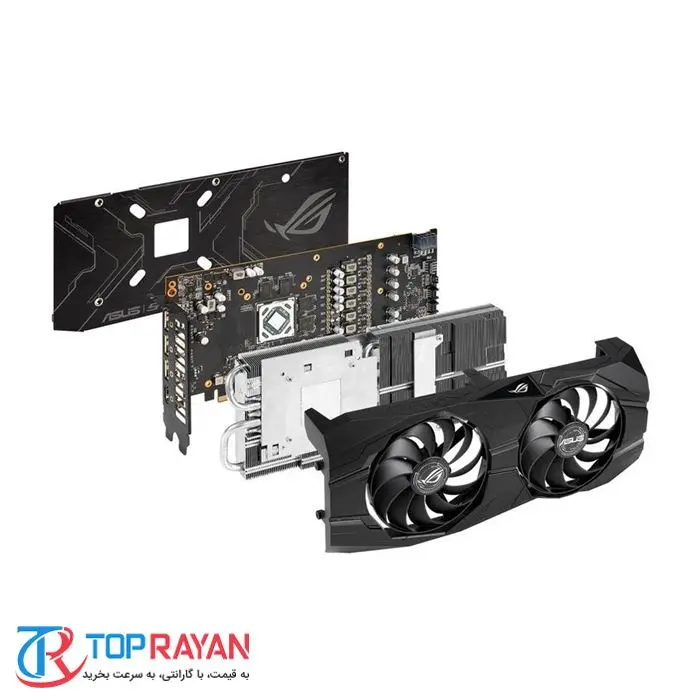 کارت گرافیک ایسوس مدل ROG-STRIX-RX5500XT-O۸G-GAMING با حافظه 8 گیگابایت -gallery-8