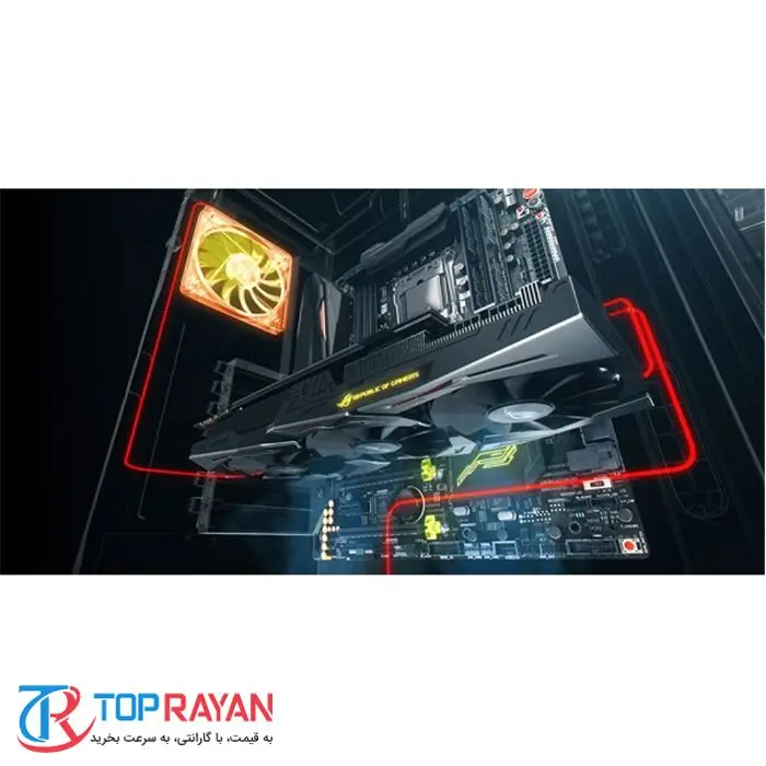 کارت گرافیک ایسوس مدل ROG-STRIX-RTX۲۰۷۰S-A۸G-GAMING با حافظه ۸ گیگابایت -gallery-9