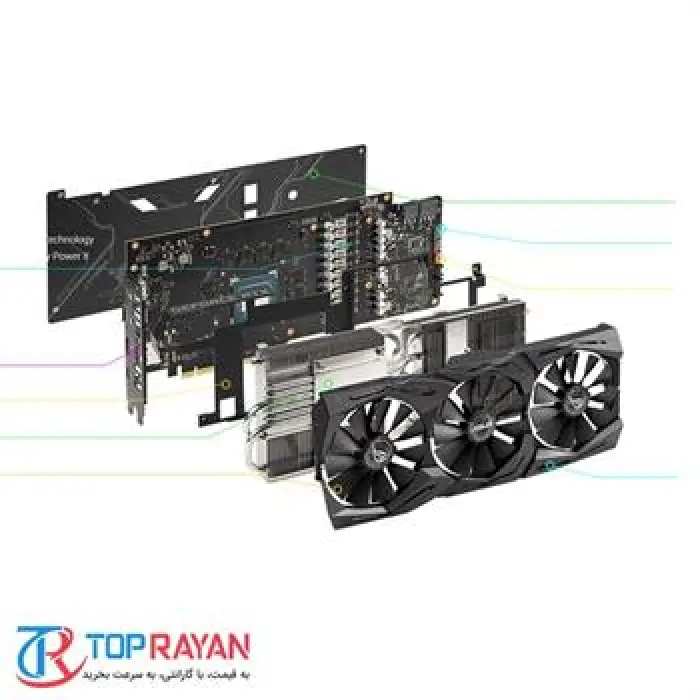 کارت گرافیک ایسوس مدل ROG-STRIX-RTX۲۰۷۰S-A۸G-GAMING با حافظه ۸ گیگابایت -gallery-5