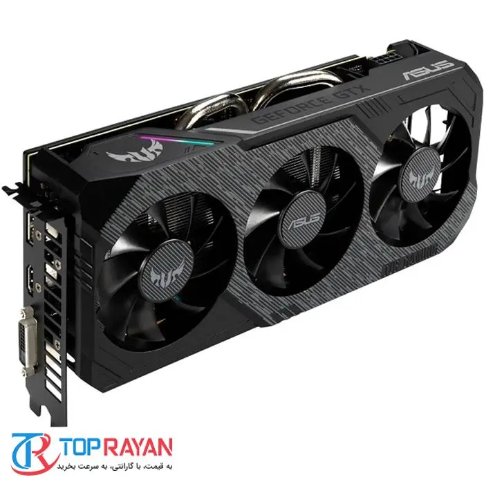 کارت گرافیک ایسوس مدل TUF ۳-GTX۱۶۶۰S-O۶G-GAMING با حافظه ۶ گیگابایت -gallery-9