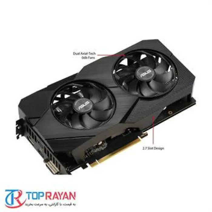 کارت گرافیک ایسوس مدل DUAL-GTX۱۶۶۰S-A۶G-EVO با حافظه ۶ گیگابایت -gallery-2