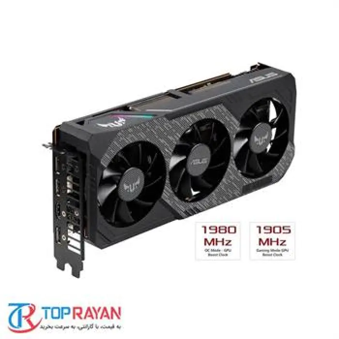 کارت گرافیک ایسوس مدل TUF ۳-RX۵۷۰۰XT-O۸G-GAMING با حافظه ۸ گیگابایت -gallery-4