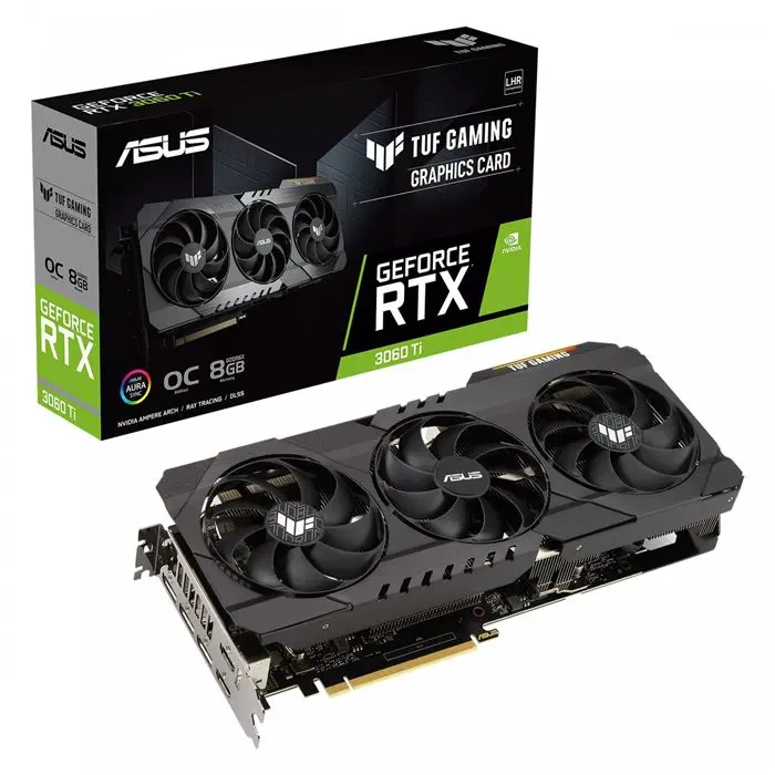 کارت گرافیک ایسوس ASUS TUF GAMING RTX 3060 Ti O8GD6X -gallery-6