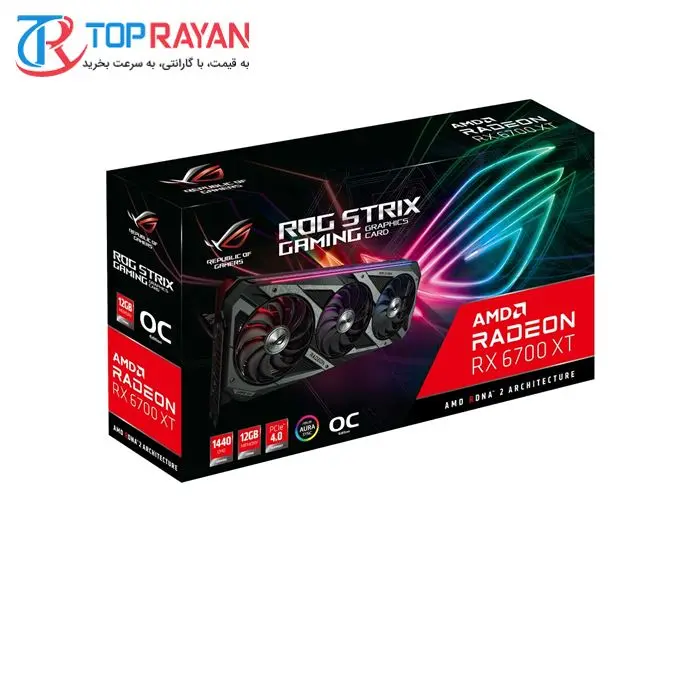 کارت گرافیک ایسوس ROG STRIX RX 6700XT 12G GAMING -gallery-6