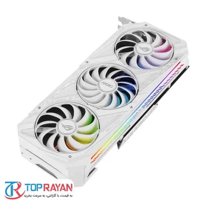 کارت گرافیک ایسوس ROG STRIX GeForce RTX3070 8G WHITE Edition -gallery-12