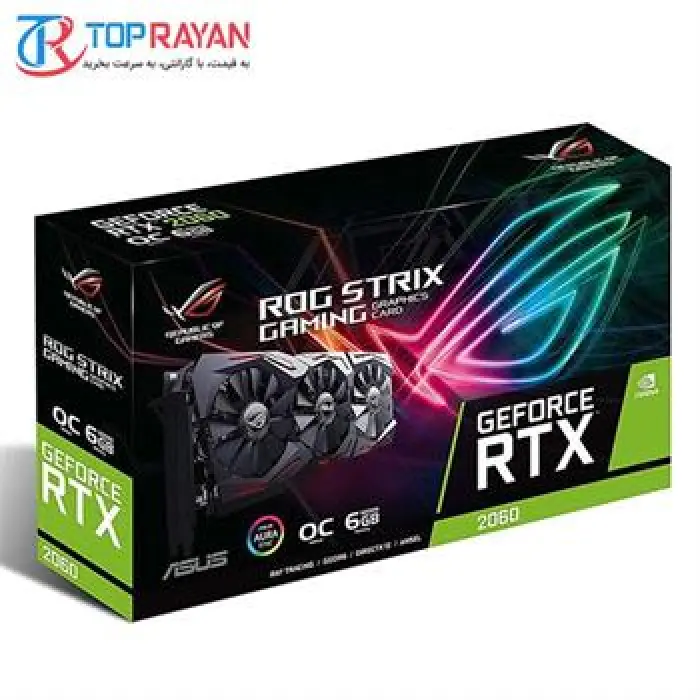 کارت گرافیک ایسوس مدل ROG STRIX RTX2060 A6G EVO GAMING -gallery-1
