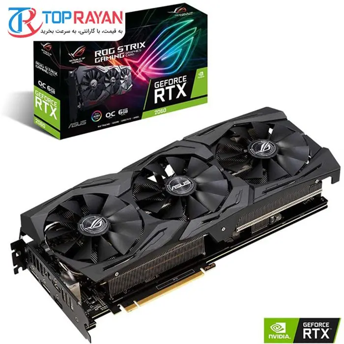 کارت گرافیک ایسوس مدل ROG STRIX RTX2060 A6G EVO GAMING -gallery-5