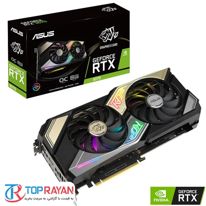 کارت گرافیک ایسوس KO RTX3070 O8G GAMING -gallery-8