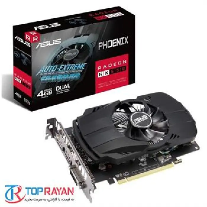 کارت گرافیک ایسوس مدل PH-RX550-4G-EVO حافظه 4 گیگابایت -gallery-3