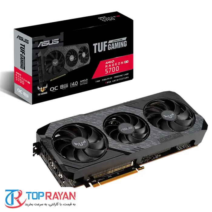 کارت گرافیک ایسوس مدل TUF 3-RX5700-O8G-EVO-GAMING حافظه 8 گیگابایت -gallery-7