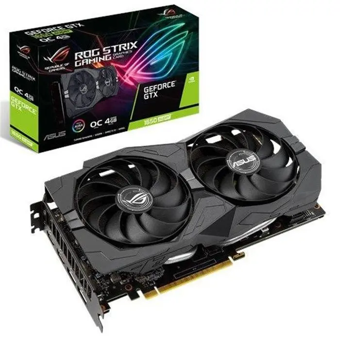 کارت گرافیک ایسوس مدل ROG-STRIX-GTX۱۶۵۰S-O۴G-GAMING با حافظه ۴ گیگابایت -gallery-4
