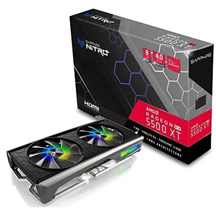 کارت گرافیک سافایر مدل NITRO+ RX ۵۵۰۰ XT ۸G GDDR۶ SE با حافظه ۸ گیگابایت -gallery-6