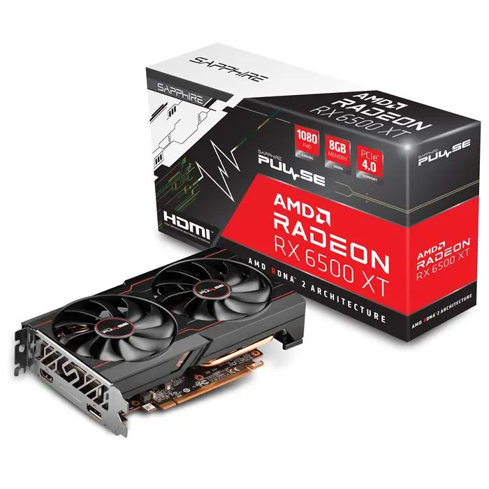 کارت گرافیک سافایر PULSE AMD Radeon RX 6500 XT 8GB -gallery-6