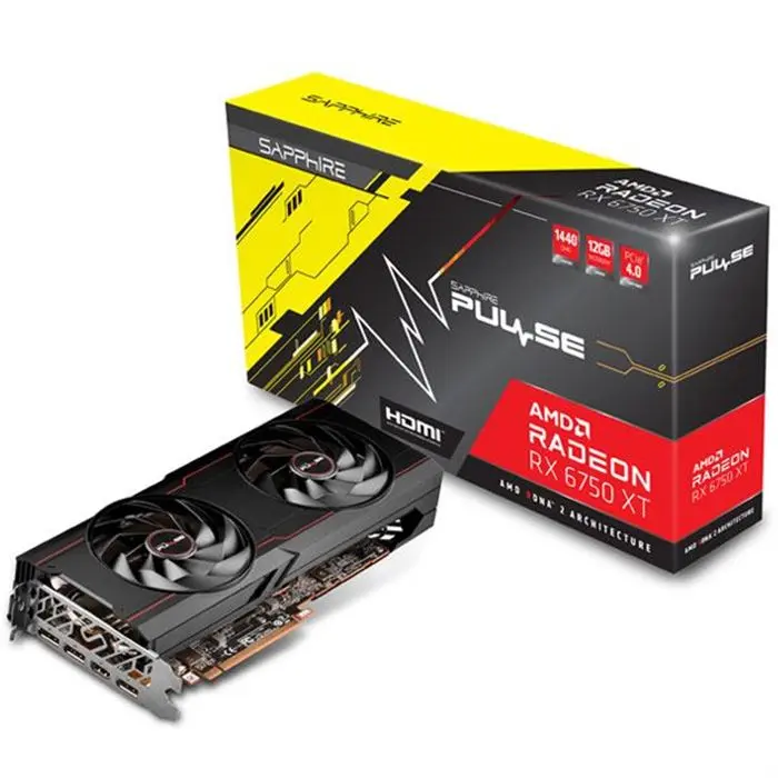 کارت گرافیک سافایر مدل PULSE AMD RX 6750 XT 12GB حافظه 12 گیگابایت -gallery-1