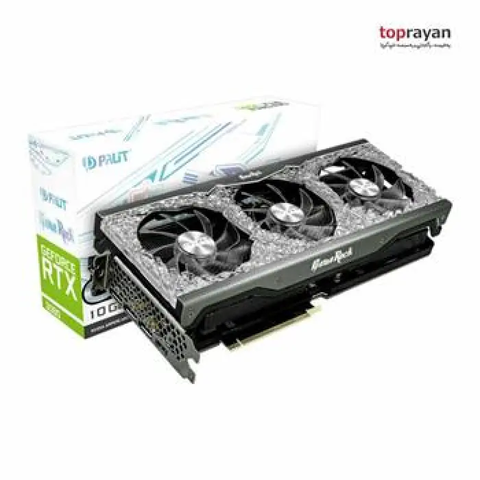 کارت گرافیک پلیت GeForce RTX 3080 GameRock OC 10G -gallery-9