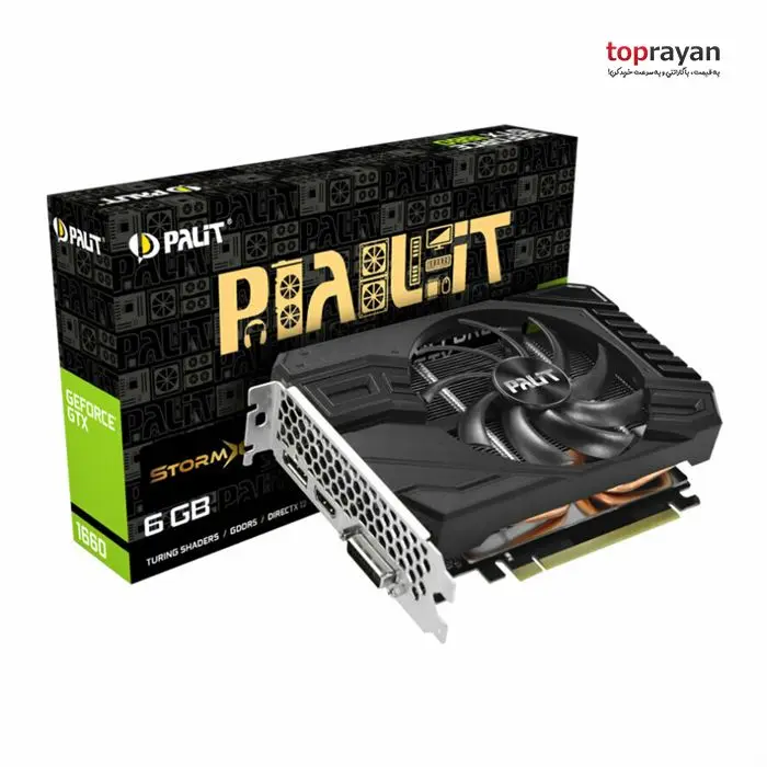 کارت گرافیک پلیت مدل GTX 1660 StormX حافظه 6 گیگابایت -gallery-16