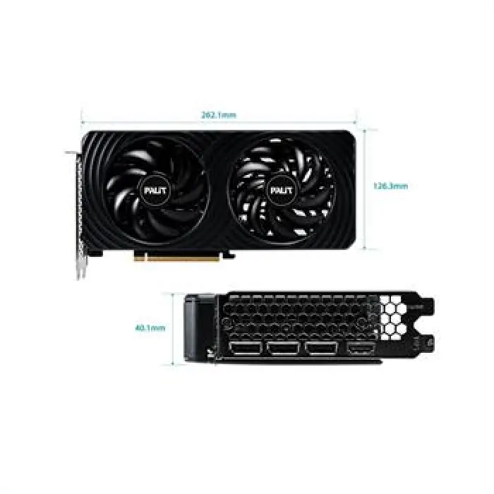 کارت گرافیک پلیت مدل GeForce RTX™ 5060 Ti Dual 8GB -gallery-2