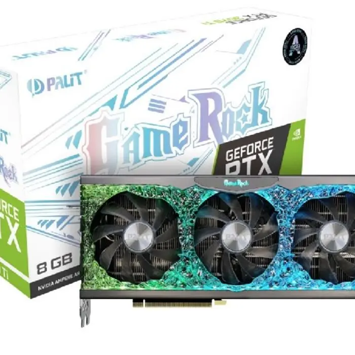 کارت گرافیک پلیت GeForce RTX 3070 GameRock 8G LHR -gallery-3