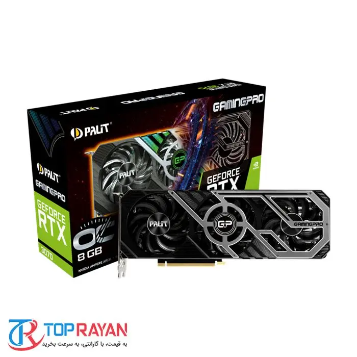 کارت گرافیک پلیت GeForce RTX 3070 GamingPro OC 8G -gallery-12