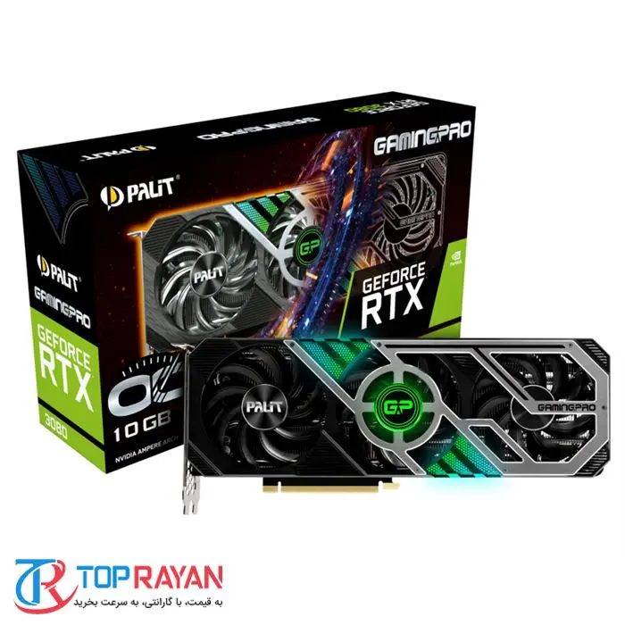 کارت گرافیک پلیت GeForce RTX 3080 GamingPro OC 10G -gallery-7