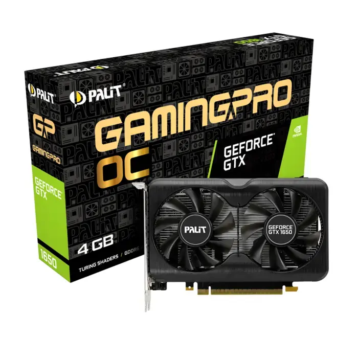 کارت گرافیک پلیت GeForce GTX1650 GamingPro OC 4G -gallery-7