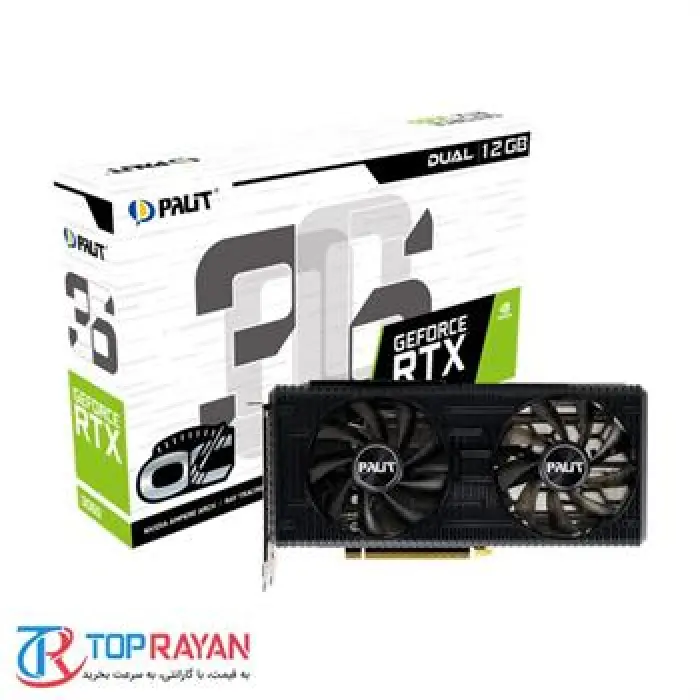 کارت گرافیک پلیت GeForce RTX 3060 Dual OC 12G HHR -gallery-3