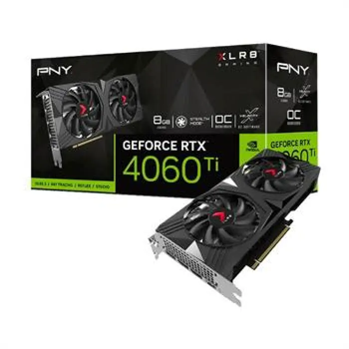 کارت گرافیک پی ان وای RTX 4060 TI 8GB VERTO OC Dual Fan -gallery-7