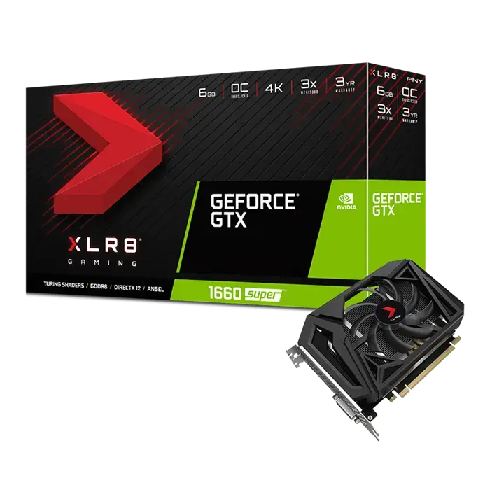 کارت گرافیک پی ان وای GTX 1660 Super 6GB XLR8 Gaming -gallery-2