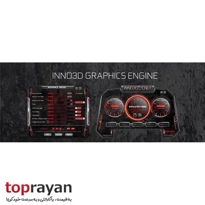 کارت گرافیک اینو تری دی مدل inno3d GEFORCE GTX 1650 GDDR6 TWIN X2 OC -gallery-3