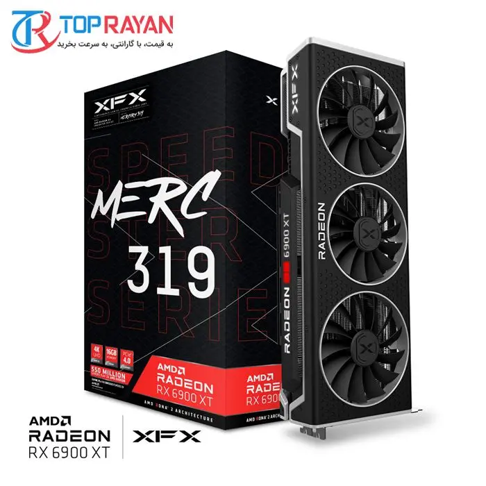 کارت گرافیک ایکس اف ایکس Speedster MERC 319 AMD Radeon RX 6900 XT 16G -gallery-9
