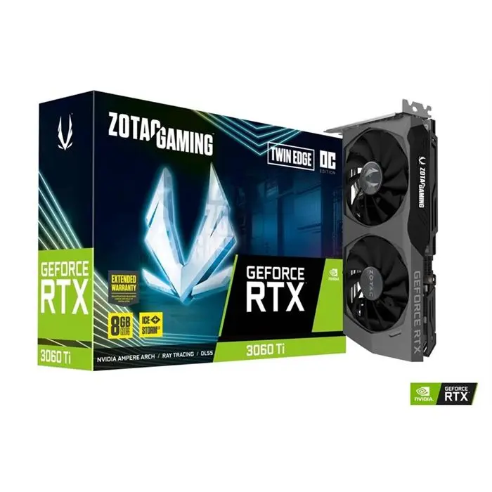 کارت گرافیک زوتک ZT-A30610H-10M LHR GeForce RTX 3060 Ti Twin Edge OC LHR 8G GAMING -gallery-4