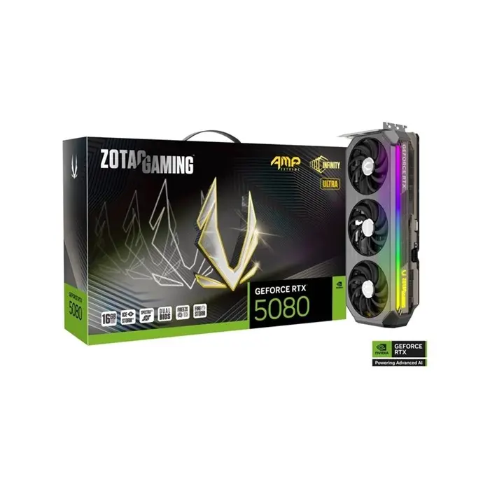 کارت گرافیک گیمینگ زوتک مدل GeForce RTX5080 AMP Extreme INFINITY ULTRA 16GB GDDR7 -gallery-7
