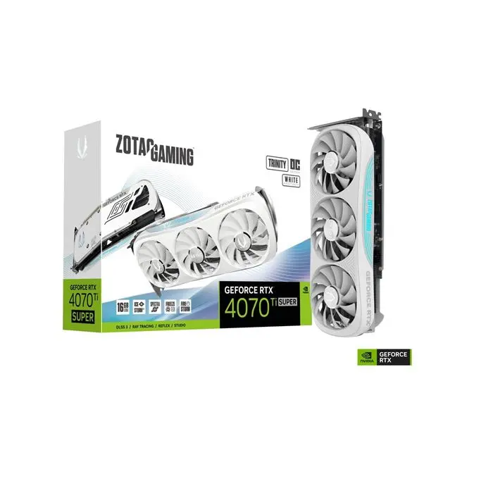 کارت گرافیک سفید زوتاک Zotac 4070 Ti SUPER Trinity OC -gallery-5