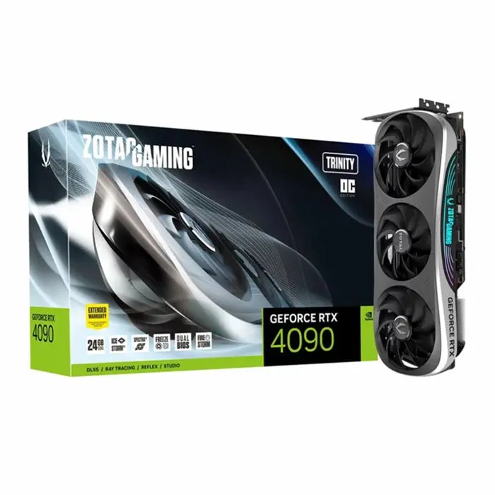 کارت گرافیک زوتاک Zotac GAMING GeForce RTX 4090 Trinity OC 24GB White Edition -gallery-9