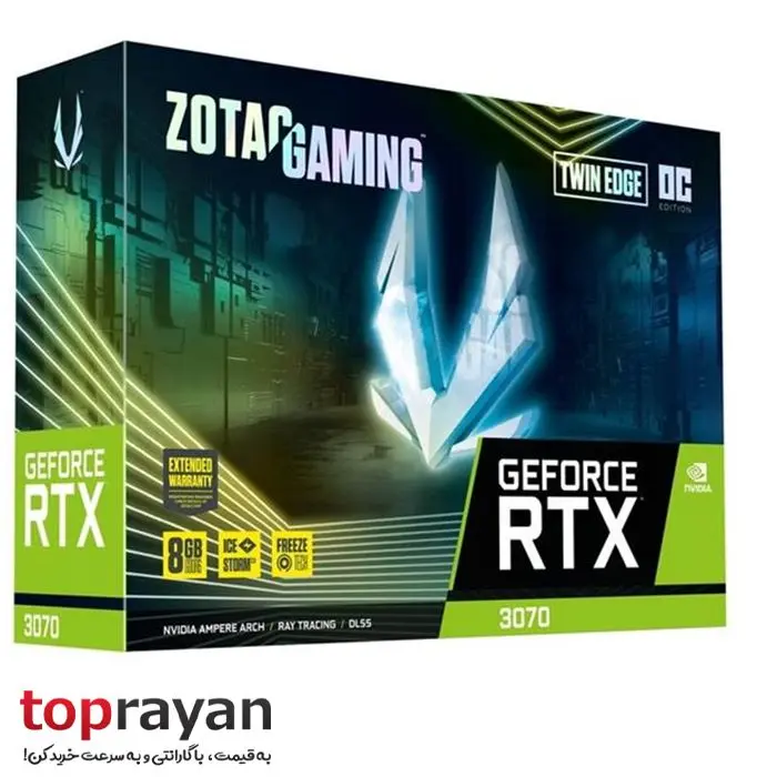 کارت گرافیک زوتک مدل GeForce RTX 3070 Twin Edge OC LHR حافظه 8 گیگابایت -gallery-11