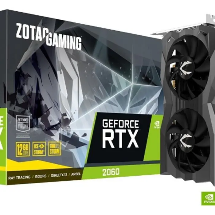 کارت گرافیک 12 گیگابایت زوتک Zotac GeForce RTX 2060 Twin Fan 12GB GDDR6 -gallery-3